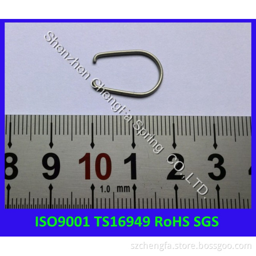 ISO9001 Ts16949 Stainless Steel Wire Clips